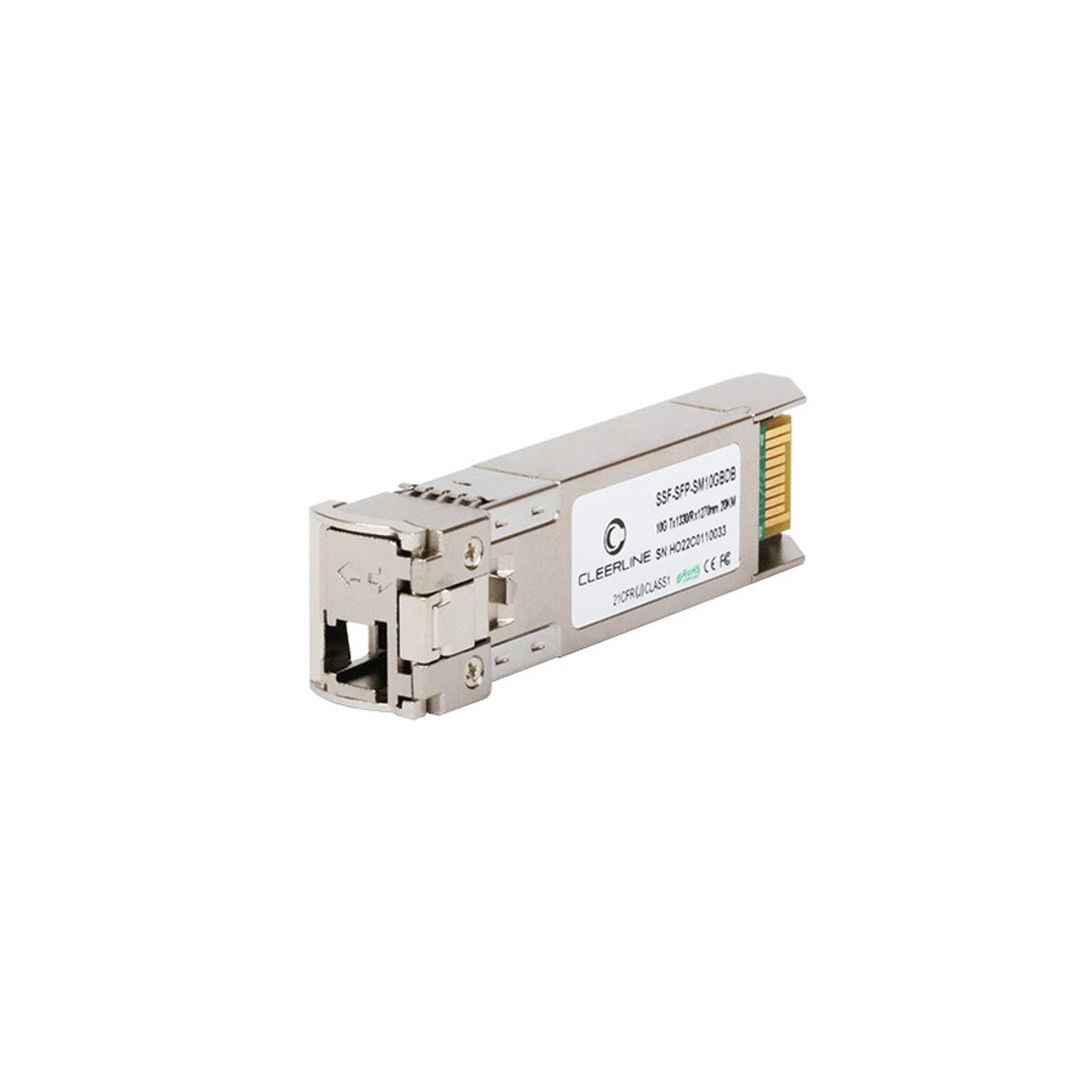 10G SFP+ transceiver BiDi T:1330/R:1270nm, 20Km max reach